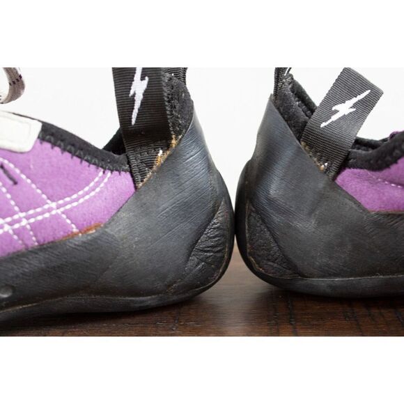 Evolv Women's Purple Elektra Lace Climbing Shoes Size 7T - Picture 5 of 9